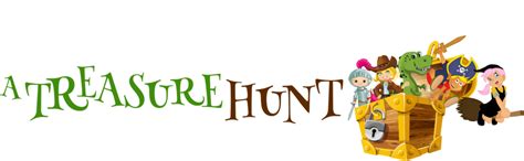 A Treasure Hunt Logo - Games for kids, ready for use to download and print Treasure Hunt Games ...