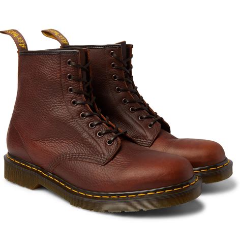 Dr. Martens 1460 Full-grain Leather Boots in Brown for Men - Lyst