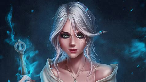 Ciri The Witcher 3 Art Wallpaper,HD Games Wallpapers,4k Wallpapers ...