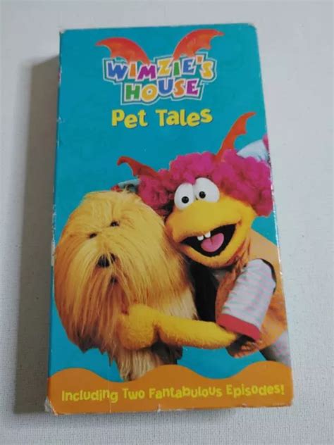 NEW WIMZIE'S HOUSE - Pet Tales RARE Sony Wonder 1999 VHS puppets PBS Z $15.00 - PicClick