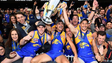 AFL Grand Final 2018: Best pictures from West Coast celebrations, best photos, Collingwood vs ...