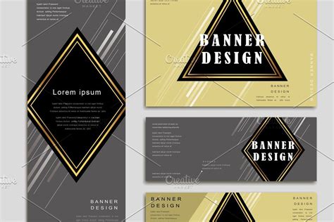 elegant banner design | Elegant banners, Banner template design, Banner design