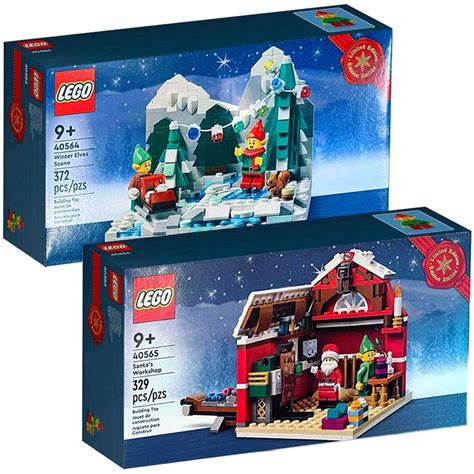 Eerste beelden LEGO 40564 Winter Elves Scene en 40565 Santa’s Workshop · BrickTastic