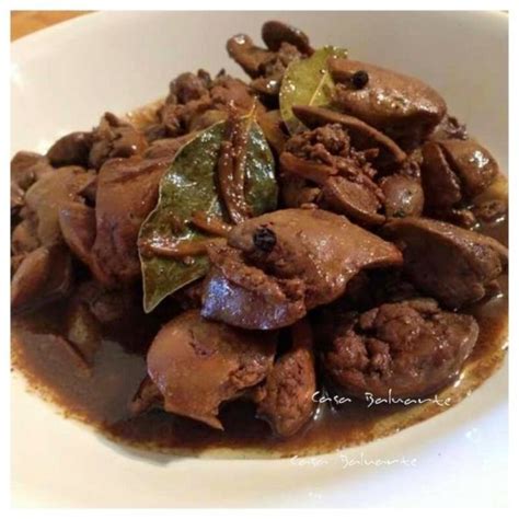 Easy Chicken Adobong Atay At Balunbalunan Recipe – Kusina Master Recipes