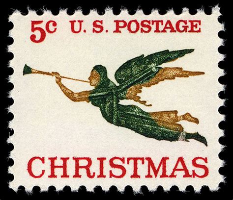 First “Traditional” Christmas Stamp | National Postal Museum