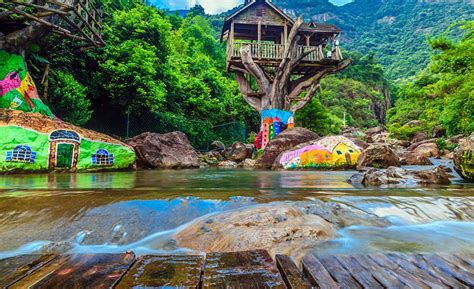 白水寨风景名胜区 从化自游人