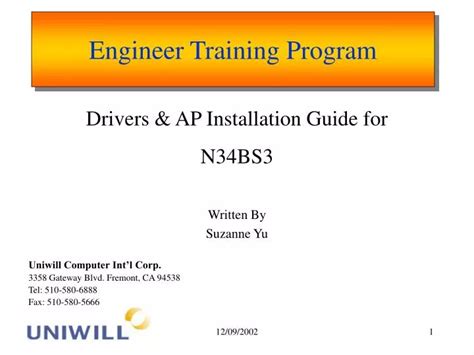 PPT - Engineer Training Program PowerPoint Presentation, free download ...