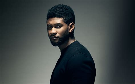 Download wallpapers Usher, American singer, portrait, American stars ...