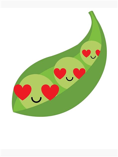 "Pea Emoji " Photographic Print for Sale by HippoEmo | Redbubble