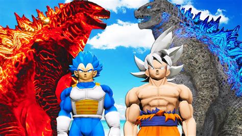 Goku Vs Godzilla