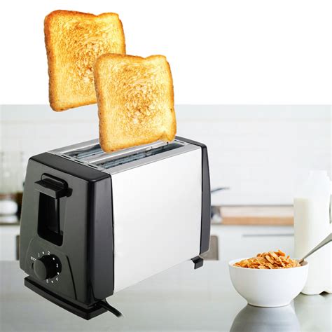 Electric Automatic 2 Slice Bread Toast Toaster Sandwich Maker Grill ...