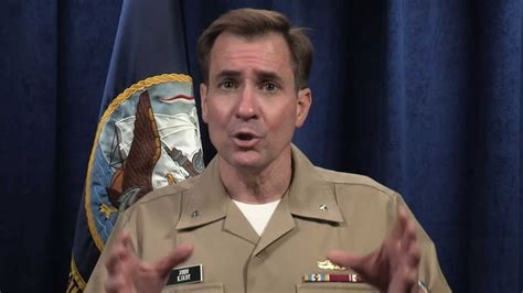 Rear Adm. John Kirby discusses the Enhanced Carrier Presence Plan - YouTube