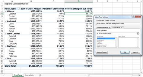 Pivot Table Calculate Percentage Of Grand Total In Columns Not Showing | Brokeasshome.com