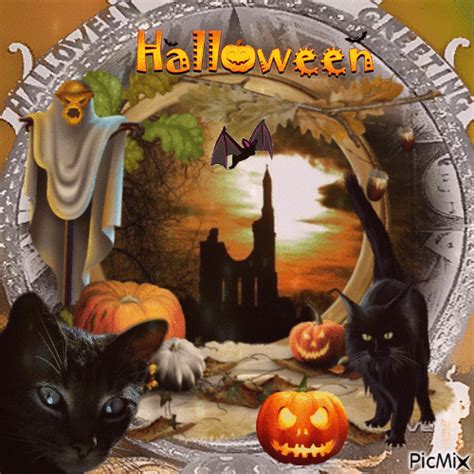 Halloween Greeting With Black Cat Pictures, Photos, and Images for ...