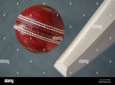 Cricket Bat and cricket balls. Sports equipments Stock Photo - Alamy