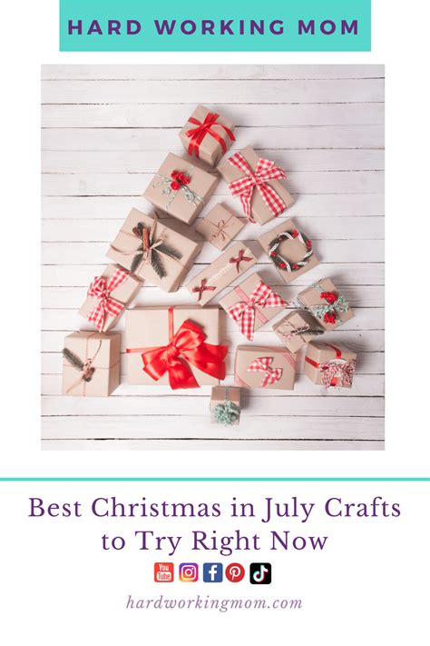 Best Christmas in July Crafts to Try Right Now