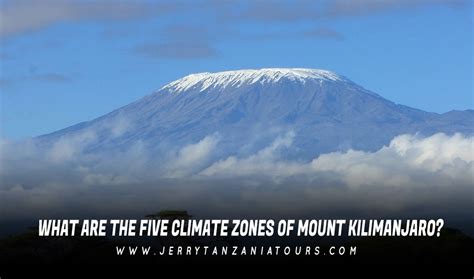 What Are The Five Climate Zones Of Mount Kilimanjaro?Jerry Tanzania Tours