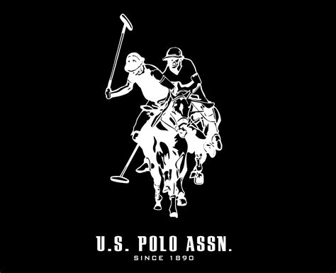 Us Polo Assn Brand Logo With Name White Symbol Clothes Design Icon Abstract Vector Illustration ...