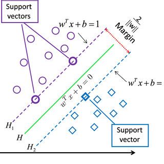 Schematic diagram of SVM classification. | Download Scientific Diagram