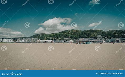 Harlech Beach - Wales stock image. Image of uchaf, wales - 222360413