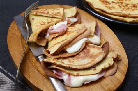 Ham and Cheese Crepes: the tasty recipe for savory crepes