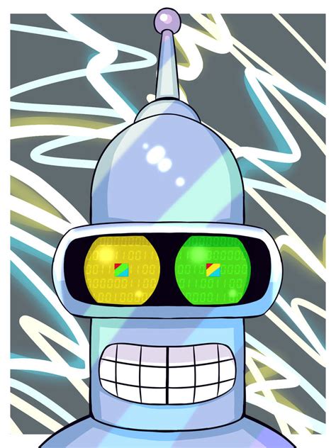 Futurama Bender FanArt. by Moonlight7EarlTea on DeviantArt