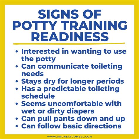 Signs of Potty Training Readiness You Should Know About | And Next ...