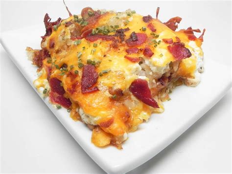 Loaded Hash Brown Potato Casserole Recipe