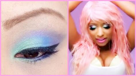 Nicki Minaj - Super Bass Official Music Video Inspired Makeup Look #2 - YouTube