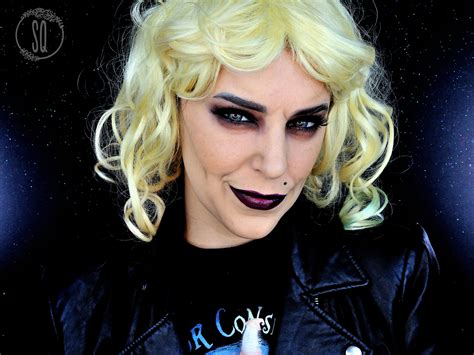 Chucky's Bride makeup tutorial for Halloween