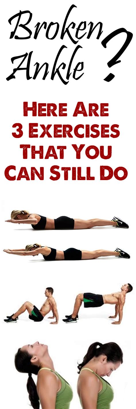 Broken Ankle? Here Are 3 Exercises That You Can Still Do