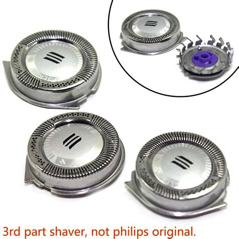 3x Shaver Electric Razor Blades Heads Cutter Replacement fits Philips ...