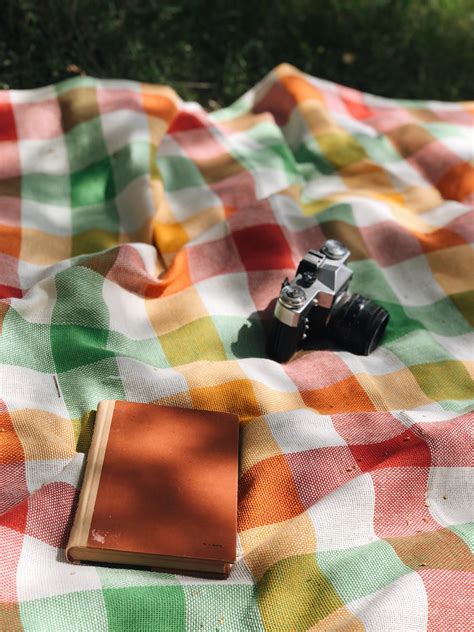 Linen BEACH Blanket Picnic Blanket Beach Plaid | Etsy