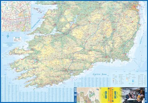 Buy Ireland Road Map by ITMB (2023) – The Chart & Map Shop