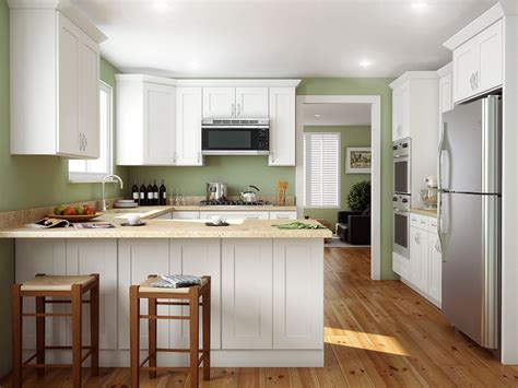 Forevermark Cabinetry ARCTIC White Shaker Kitchen Cabinets (aw) – RTA Kitchen Cabinets