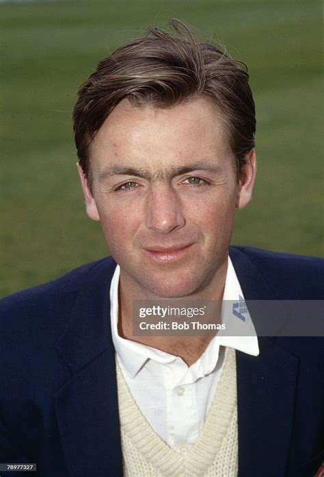 1980's, John Stephenson, England, who played in 1 solitary Test match... News Photo - Getty Images