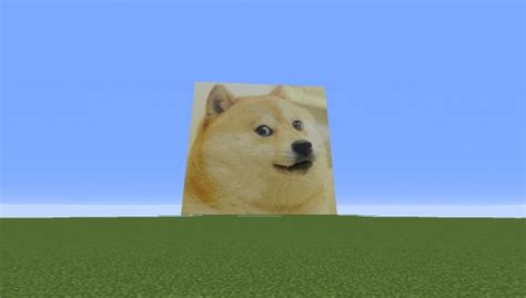 Doge Pixel Art - Doge In Minecraft! Minecraft Project