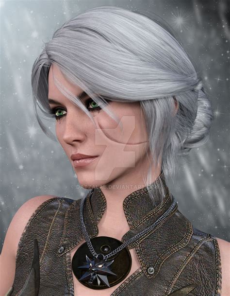 Ciri Portrait by DatzALab on DeviantArt