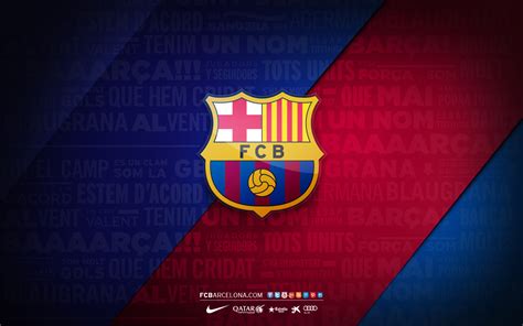 Fc Barcelona Logo Wallpaper - WallpaperSafari