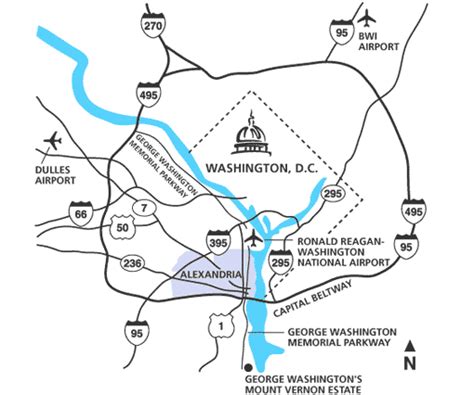 Greater Alexandria Area Maps & Directions