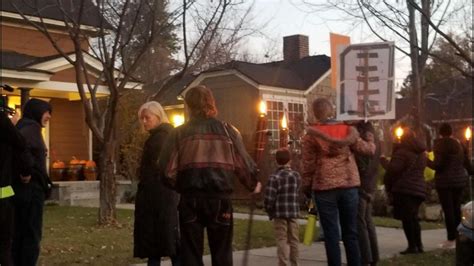 Group protests Boise coronavirus restrictions at Mayor McLean's home ...