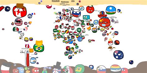 Reddit - countryballs_comics - Polandball Map of the World 2020 | Country jokes, World 2020 ...