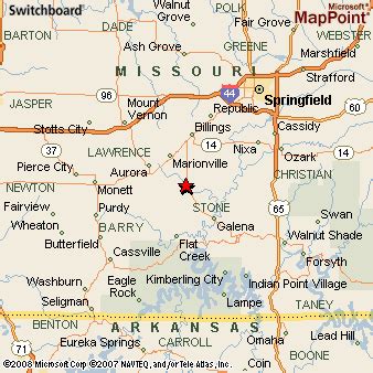 Where is Crane, Missouri? see area map & more