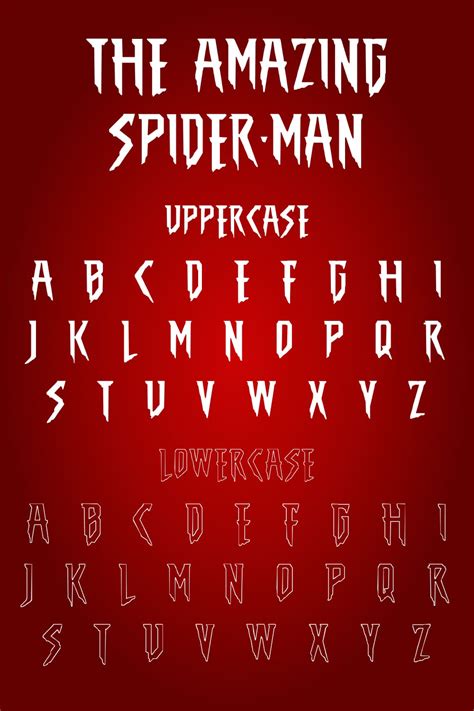 The Amazing Spider - Man Free Spiderman Fo | MasterBundles