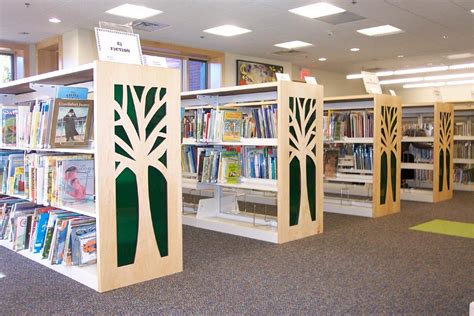 Library Furniture at Onondaga Free Library - Kids Library Shelves