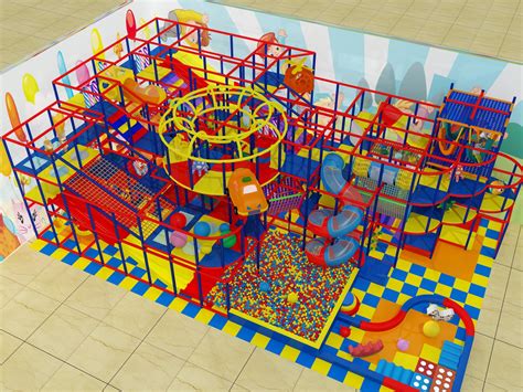 3 Story Mixed Theme Playground - Indoor Playgrounds International