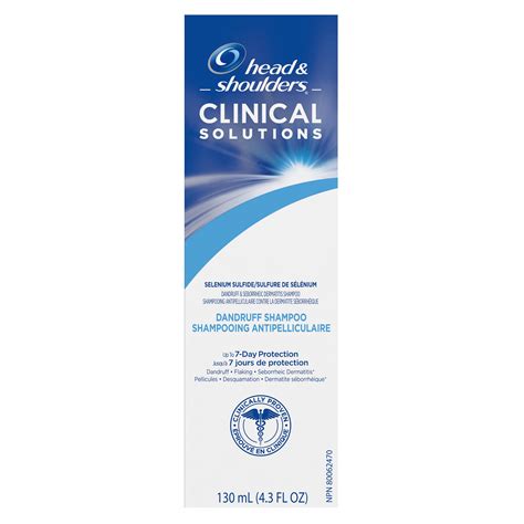 Head and Shoulders Anti-Dandruff Shampoo, Clinical Solutions, 4.3 Fl Oz ...