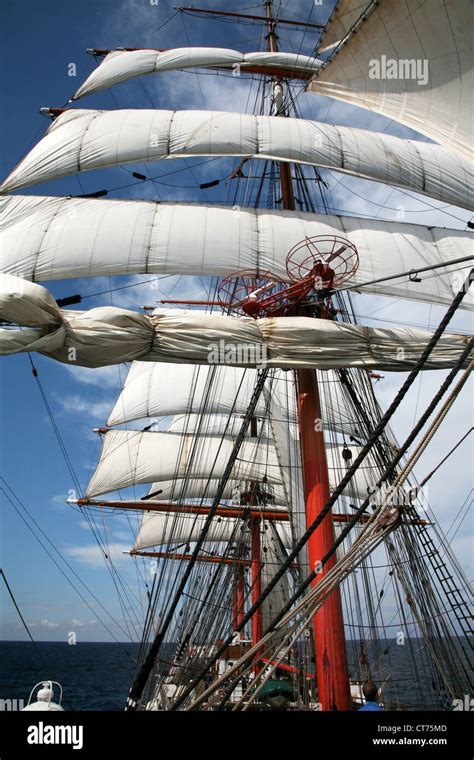 sails, vessel equipment Stock Photo - Alamy