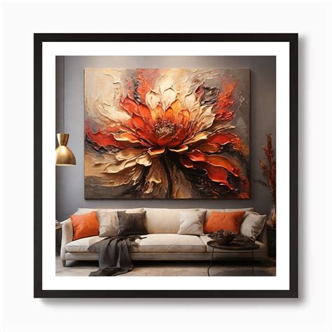 Fire flower Art Print by P&V_printable_art - Fy