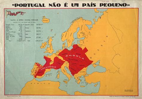 "Portugal is not a small country" - Portuguese imperial colonies ...